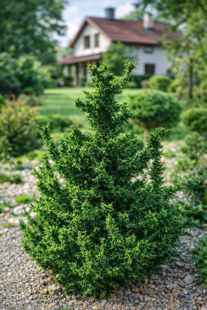 Туя західна Malonyana Holub в саду
